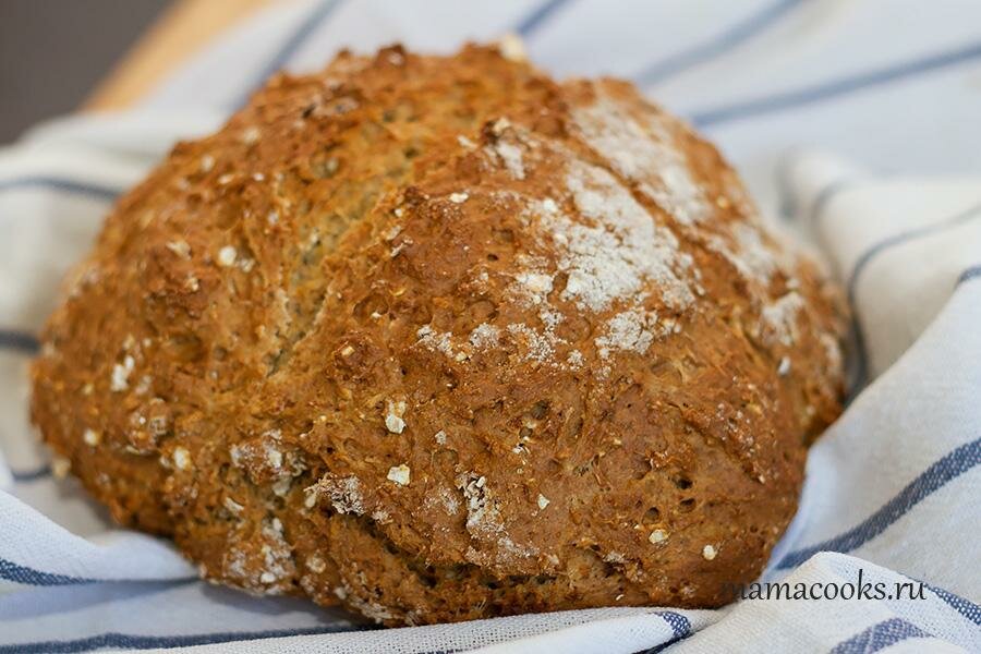 Рецепт бездрожжевого хлеба