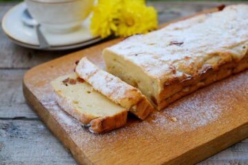 Творожный кекс в духовке