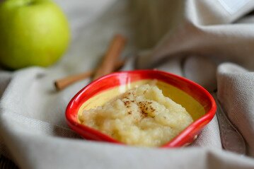 Детское яблочное пюре