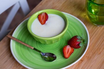 Кукурузная каша на молоке