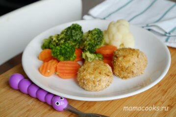 Котлеты из лосося