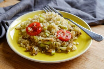 Булгур с овощами