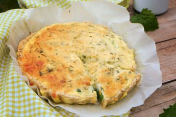 Киш с брокколи